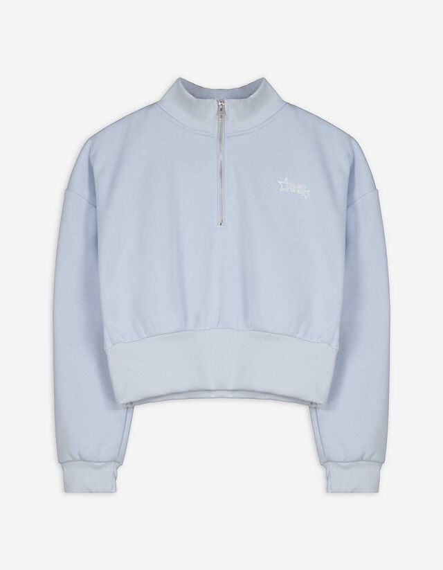 Melegítőfelső - Troyer - vilagoskek