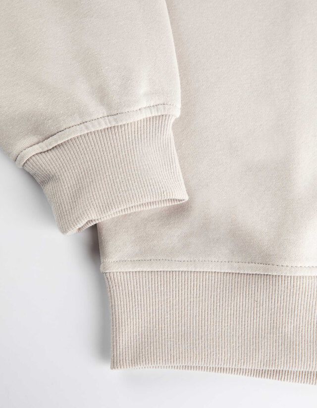 Melegítőfelső - Relax Fit - bézs