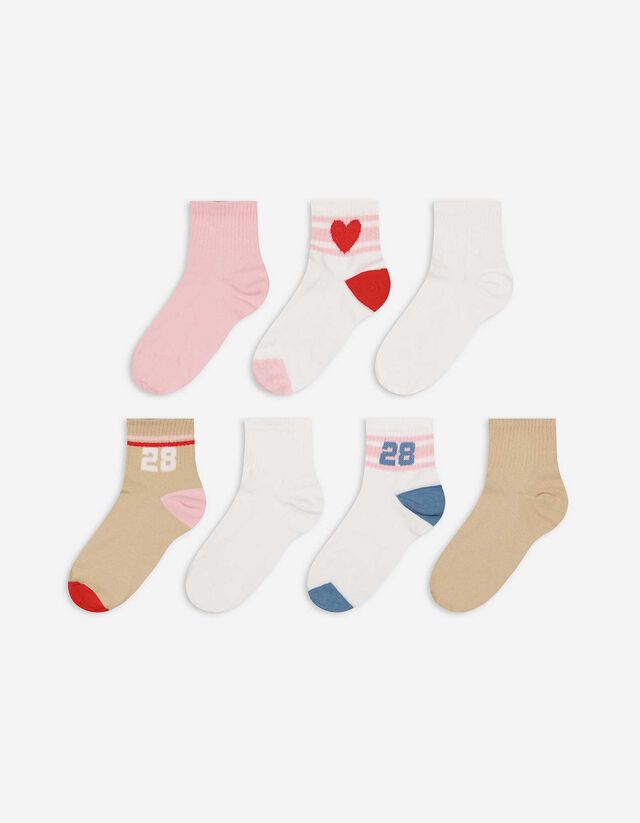 Zokni - 7 db-os csomag