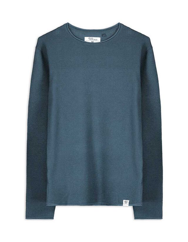 Pulóver - Kerek nyakkivágás - világos barna