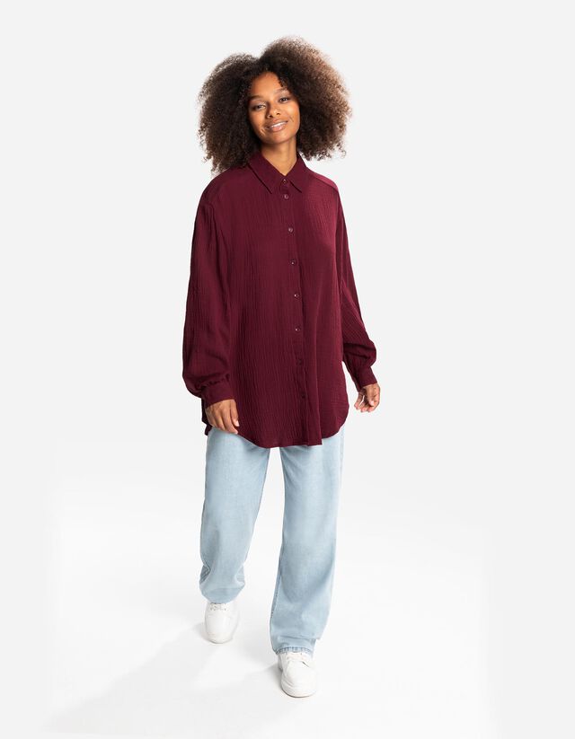 Blúz - Muszlin - vilagos zold