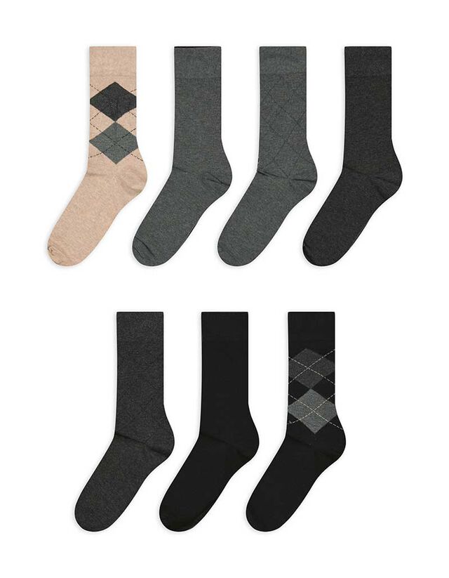 Zokni - 7 db-os csomag