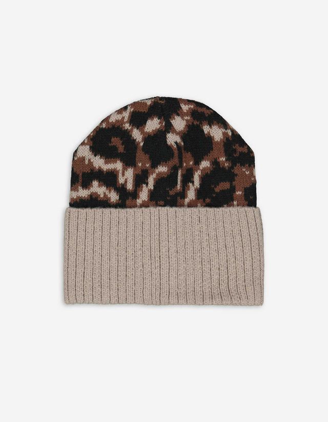 Sapka - Párducmintás - bézs