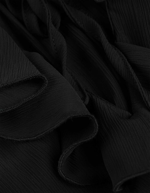 Blúz - Fodrok - fekete