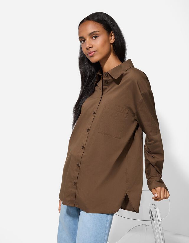 Blúz - Szőtt szövet - vilagoskek