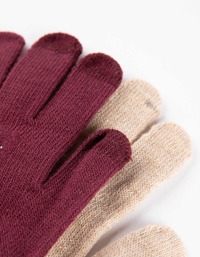 Kesztyű - 2 darabos csomag - feher