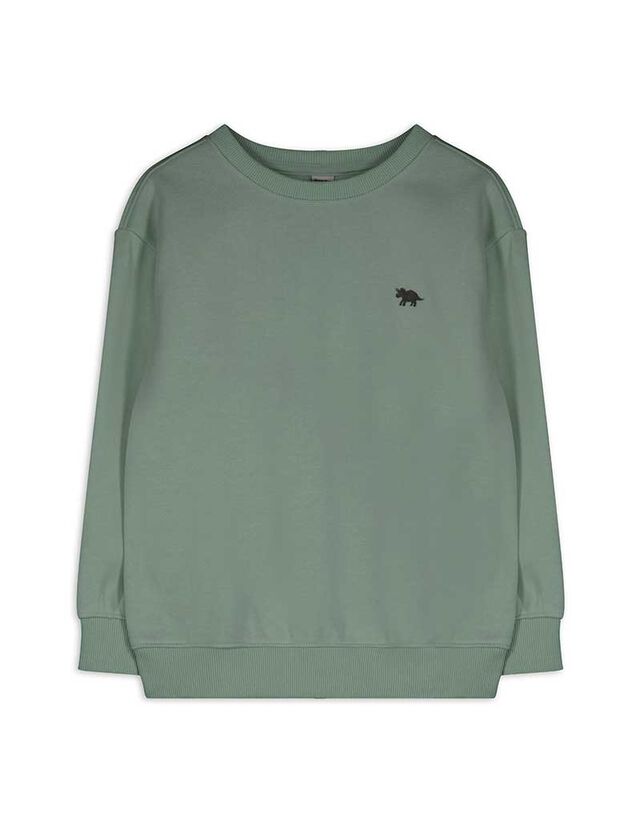 Melegítőfelső - Nyomott minta - barna