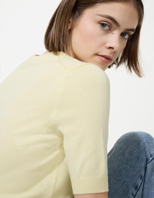 Pulóver - Rövid ujjú - sötétszürke