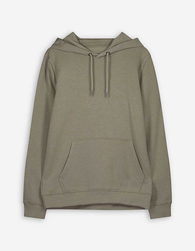 Kapucnis felső - Pamut keverék - sotetkek