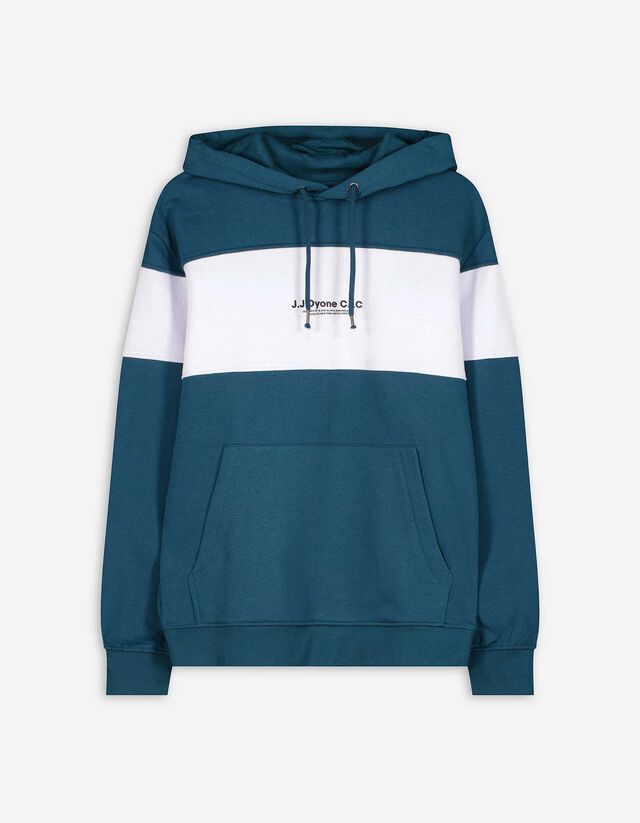 Melegítőfelső - Színes blokkolás - türkiz