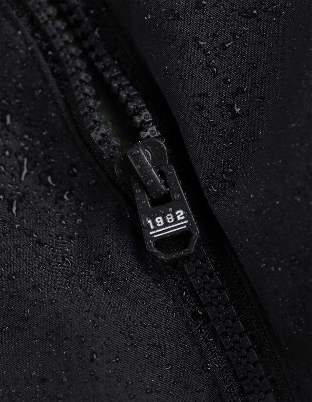 Széldzseki - Színes blokkolás - sötétzöld