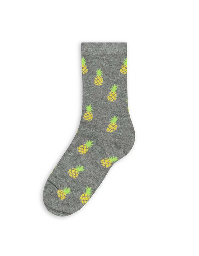 Zokni - Elszórt mintás - kék