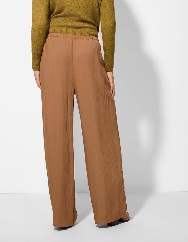 Nadrág - Széles szárú - világos barna