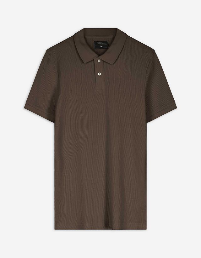 Pólóing - Egyszínű - sötétbarna