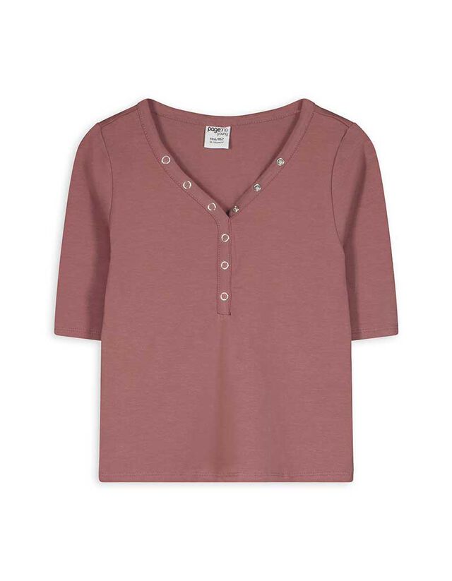 Póló - Egyszínű - pink