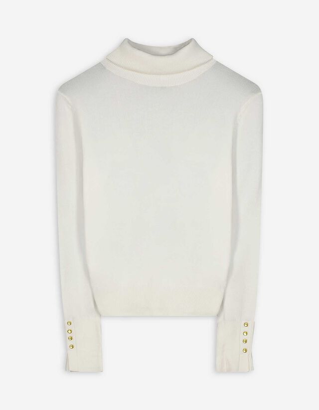 Pulóver - Garbónyakú - feher