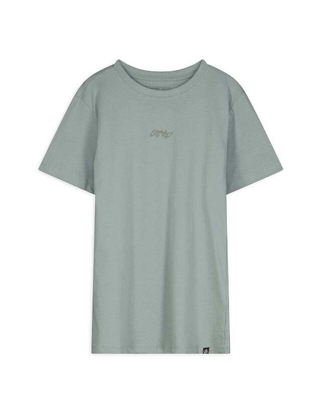 Póló - Nyomott minta - vilagos zold