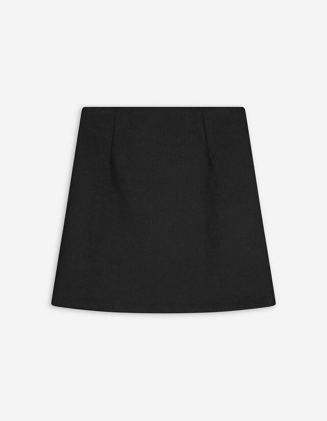 Szoknya - Gyapjú megjelenés - fekete