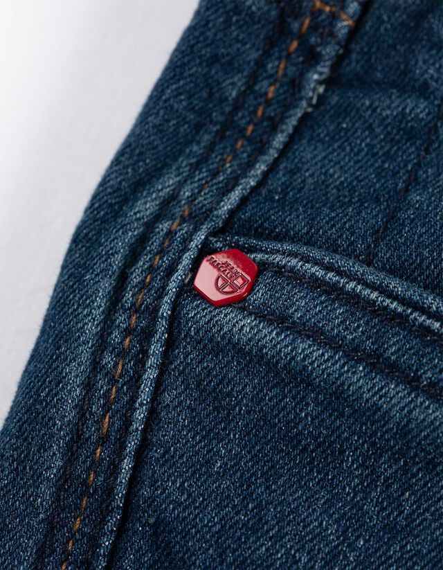 Farmernadrág - Egyenes fazon - sotetkek