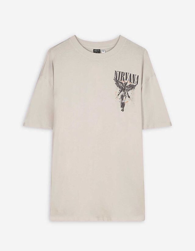 Póló - Nirvana - bézs