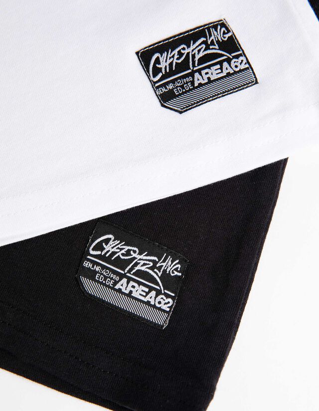 Hosszú ujjú felső - 2 darabos csomag - feher