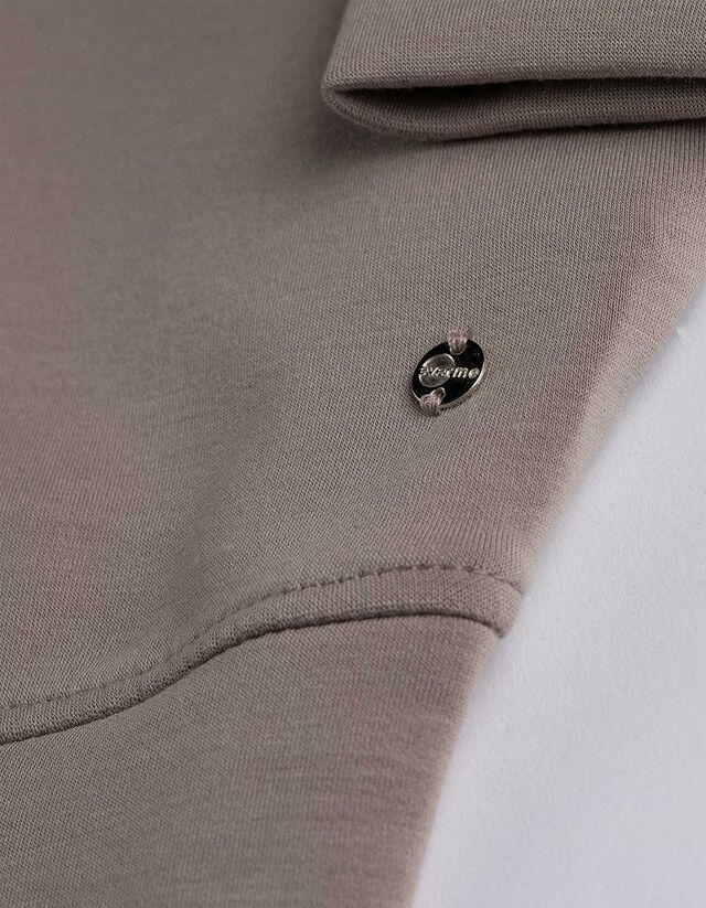 Melegítőfelső - Modál tartalom - bézs