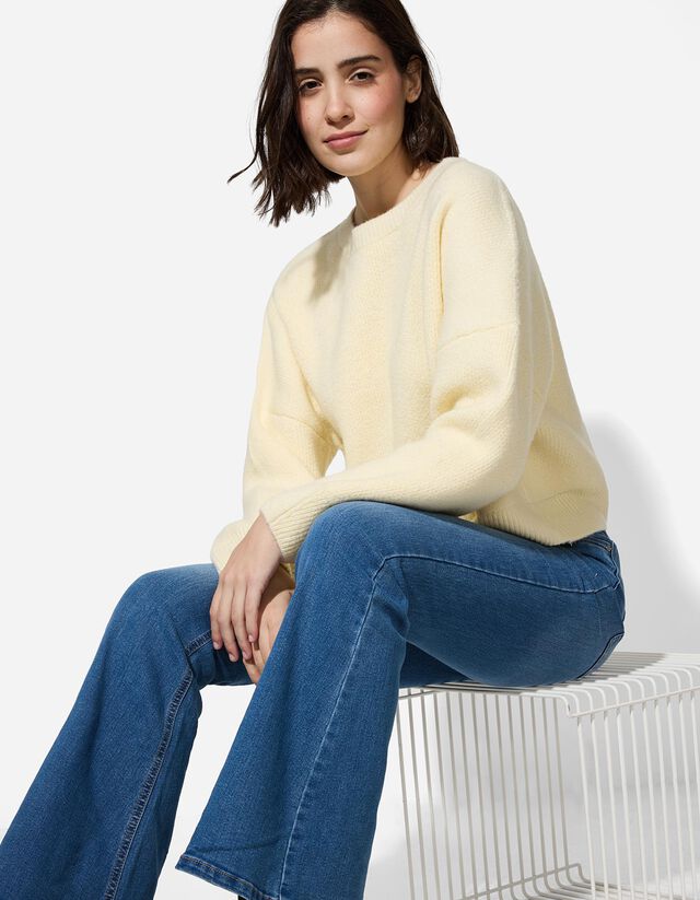 Farmernadrág - Szélesített szabás - sotetkek