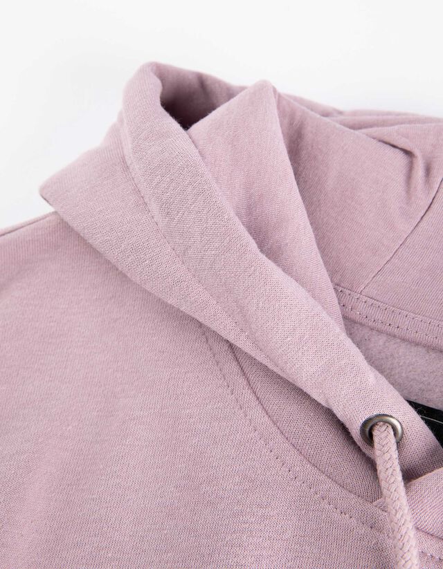 Kapucnis felső - Pamut keverék - sotetkek