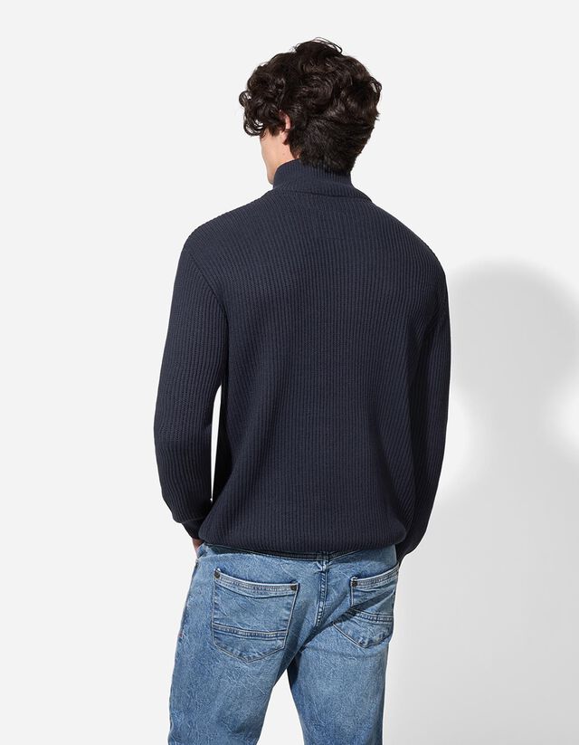 Pulóver - Troyer - sötétszürke