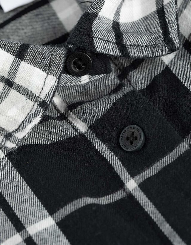 Női ing - Kockás - bézs