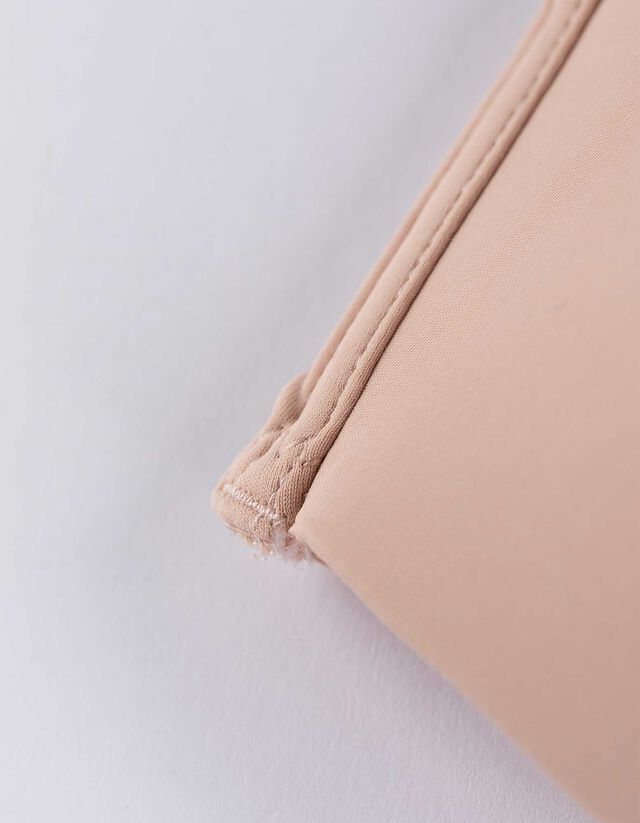 Merevítő nélküli melltartó - levehető pántok - rozsaszin