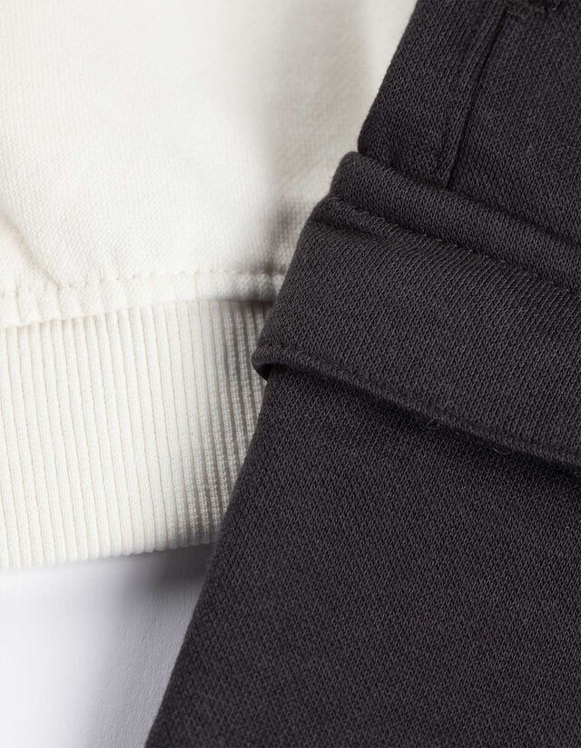 Sweatshirt és nadrág szett - Melegítőszövet - feher