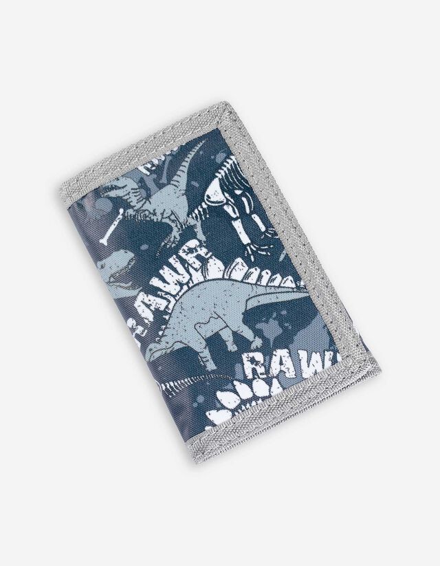 Pénztárca - Cipzáros érmetartó rekesz - fekete