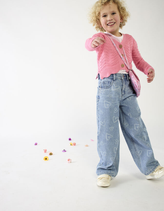 Farmernadrág - Lézeres nyomtatás - vilagoskek