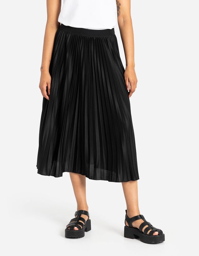 Rakott szoknya - Ráncok - feher