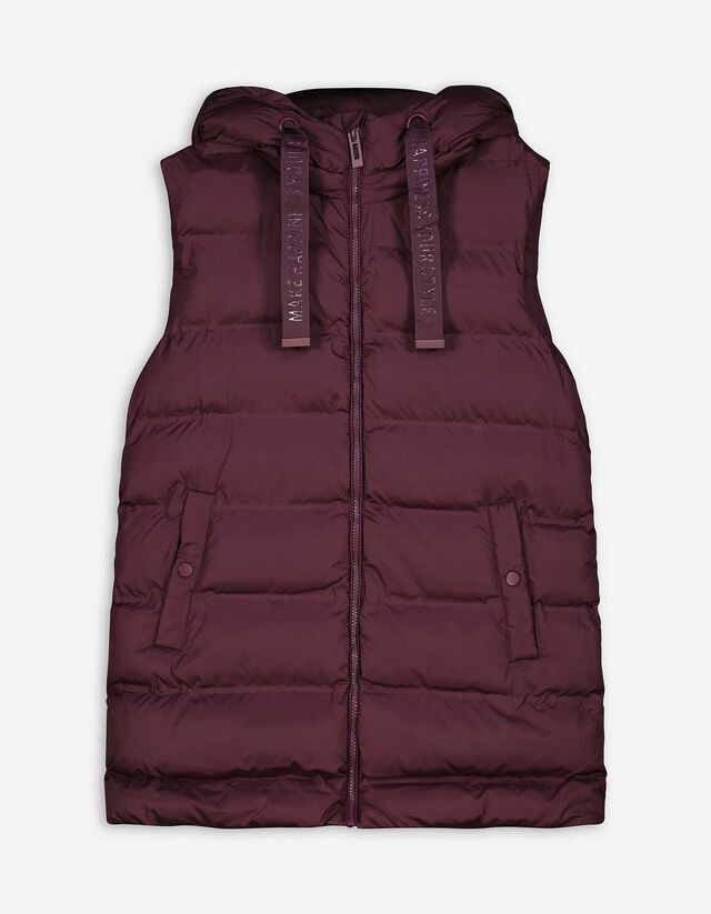 Steppelt mellény - Normál fazon - bézs