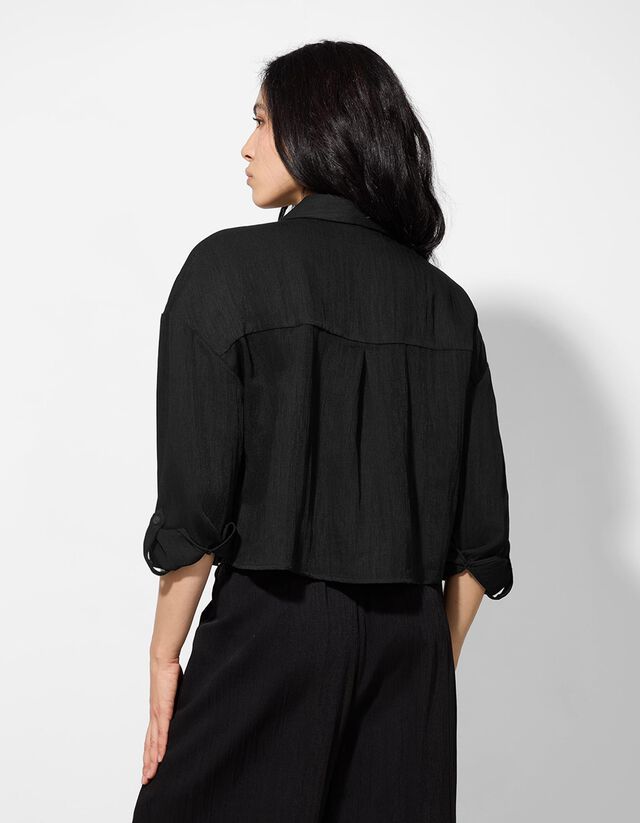 Blúz - Egyszínű - világos barna