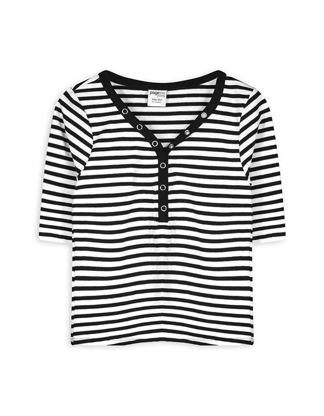 Póló - Elszórt mintás - feher