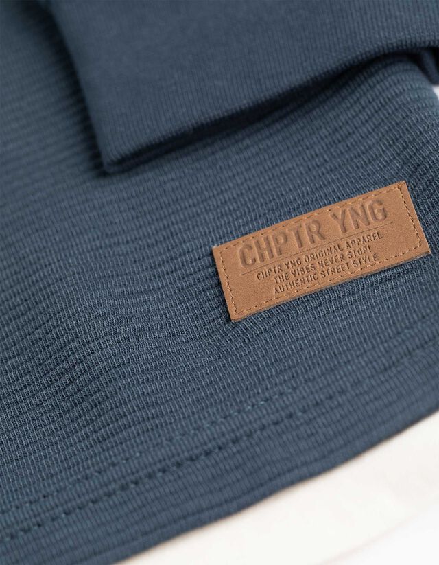 Hosszú ujjú felső - Túlméretezett fazon - sötétszürke