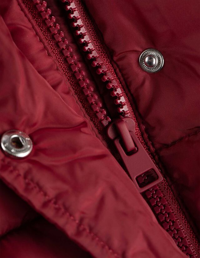 Dzseki - Deréknál összehúzható - mélyvörös