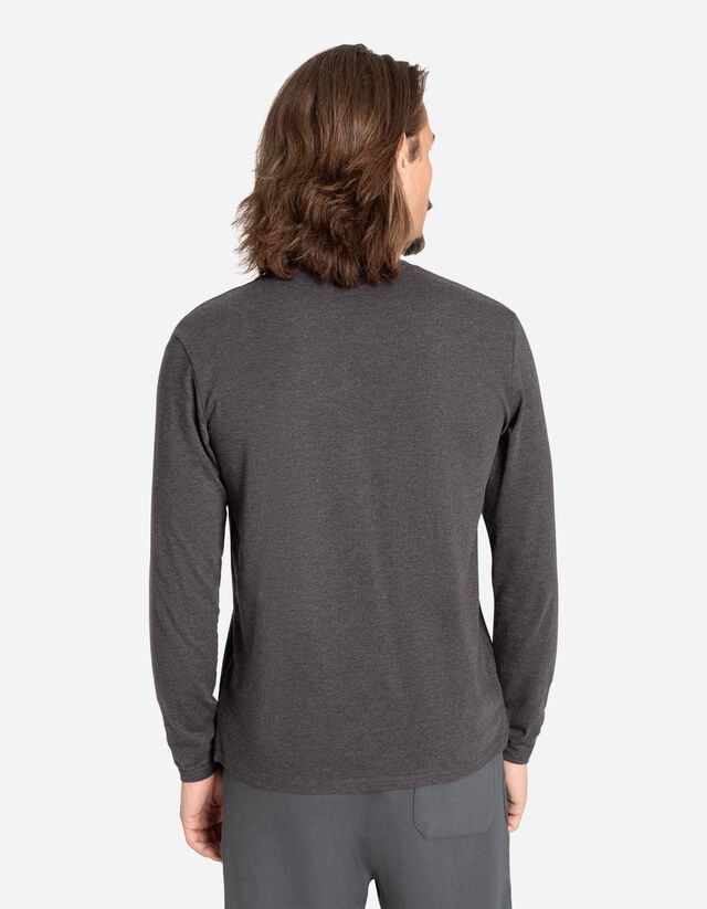 Hosszú ujjú felső - Kerek nyakkivágás - sötétzöld