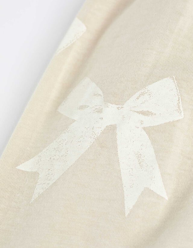 Alsó -és felsőrészből álló pizsama szett - Vegyes minta - feher