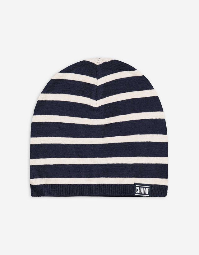 Fejre simuló sapka - Csíkos - szürke