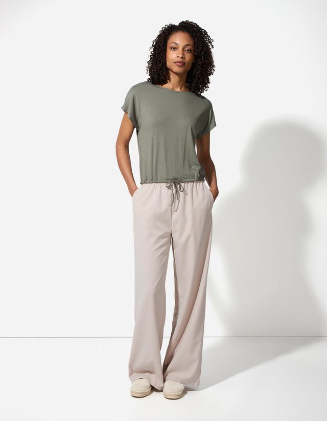 Melegítőnadrág - Széles fazon - zöld