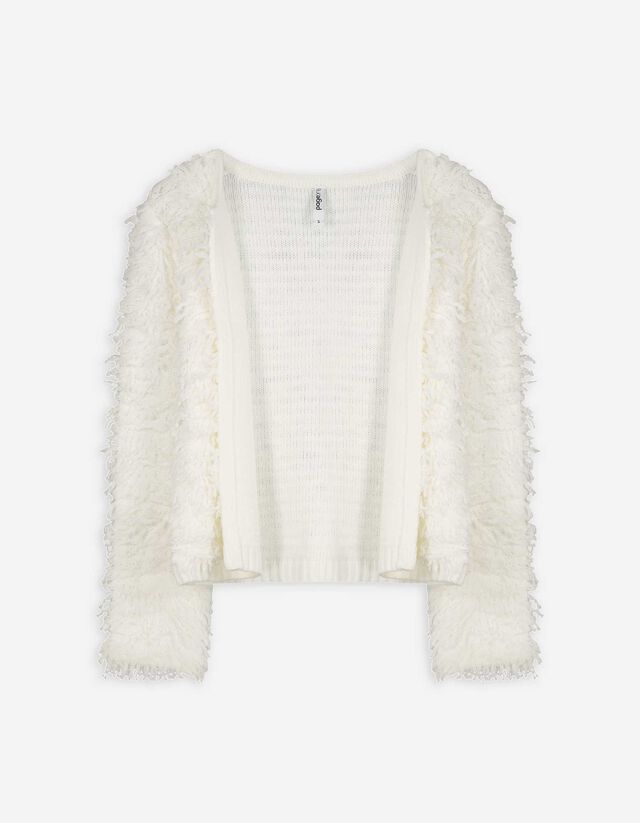 Kardigán - Normál fazon - feher