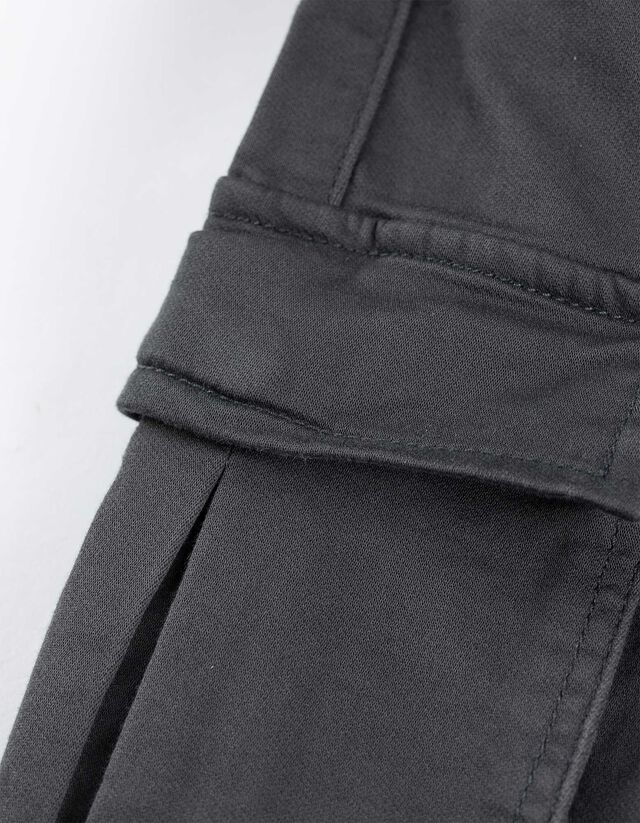 Cargo nadrág - Laza fazon - fekete