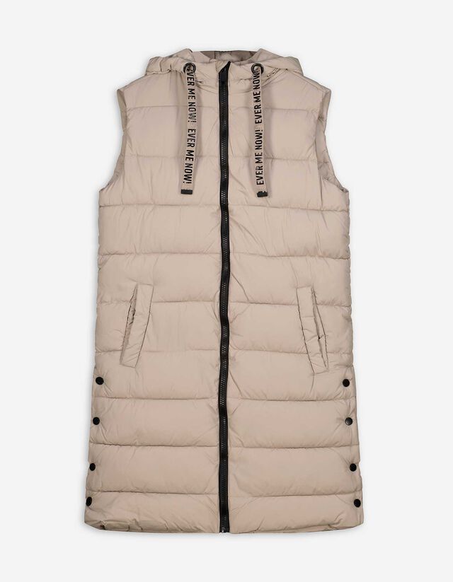 Steppelt mellény - Állítható derék - fekete