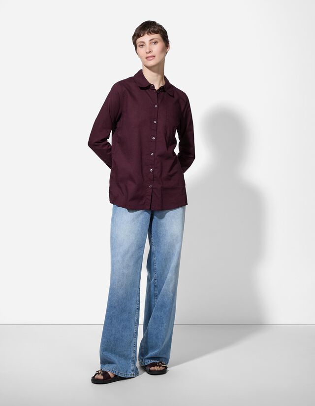 Blúz - Mellzsebes - feher