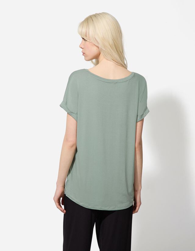 Póló - Viszkózkeverék - feher