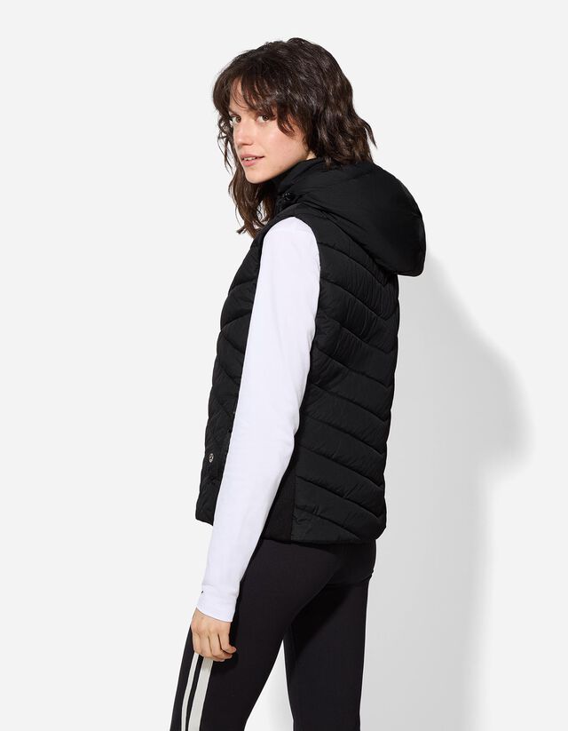 Steppelt mellény - Steppelt varrással - feher